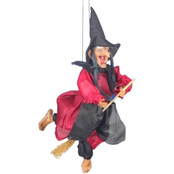 Halloween Decoration Outdoor Props Witch Scary Party Spooky Indoor Hanging LED